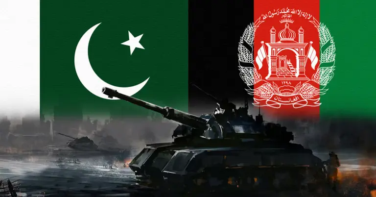 পাকিস্তান ও আফগানিস্তানের পতাকা